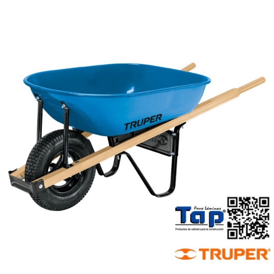Imagen de CARRETILLA 5 FT3 NEUMATICA BASTIDOR TUBULAR TRUPER B