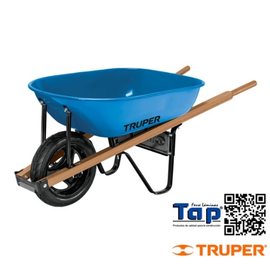 Imagen de CARRETILLA 5.5 FT3 IMPONCHABLE BASTIDORES MAD TRUPER