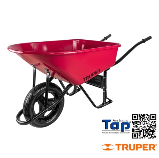 Imagen de CARRETILLA 6 FT3 IMPONCHABLE BASTIDOR TUBULAR TRUPER