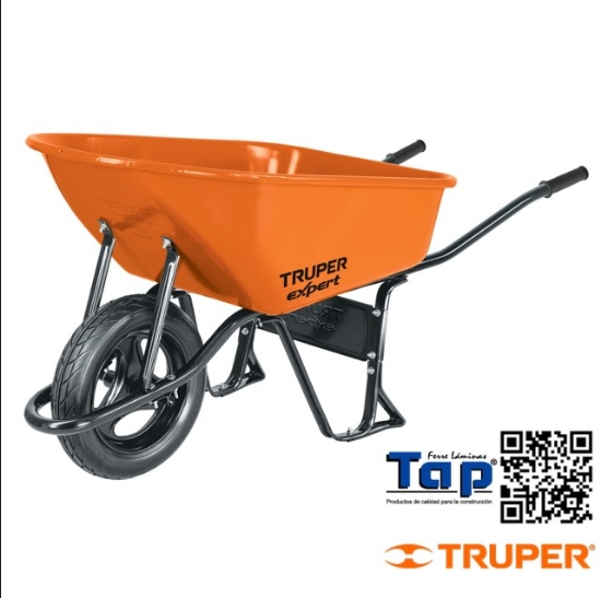 Imagen de CARRETILLA 6 FT3 IMPONCHABLE BASTIDOR TUBULAR TRUPER EXPERT