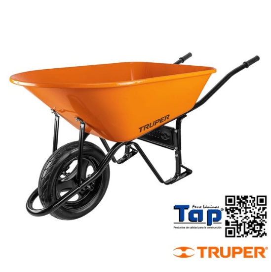 Imagen de CARRETILLA 8 FT3 IMPONCHABLE BASTIDOR TUBULAR TRUPER