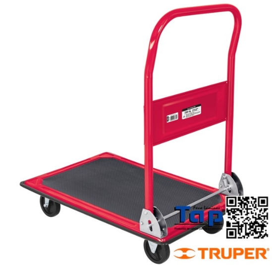 Imagen de CARRO CARGA PLEGABLE DE  T PLATAFORMA 150 KG PRETUL