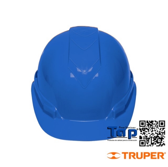Imagen de CASCO SEGURIDAD AJUSTE DE MATRACA  AZUL TRUPER