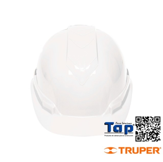 Imagen de CASCO SEGURIDAD AJUSTE DE MATRACA  BLANCO TRUPER