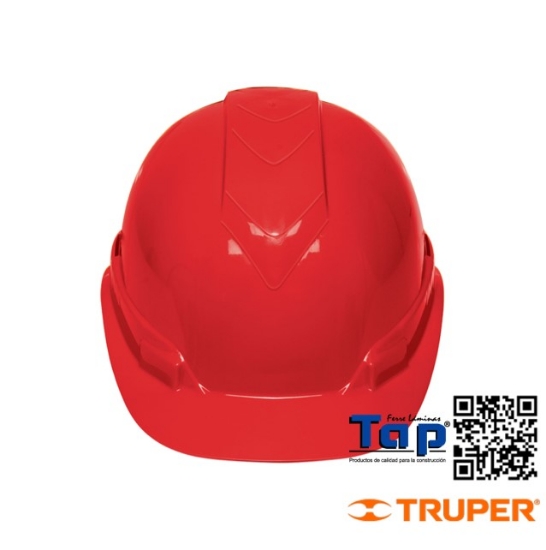 Imagen de CASCO SEGURIDAD AJUSTE DE MATRACA  ROJO TRUPER