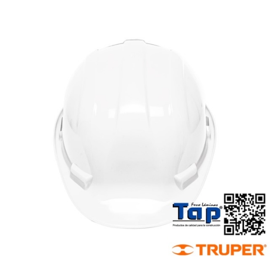 Imagen de CASCO SEGURIDAD AJUSTE INTERVALOS BLANCO PRETUL