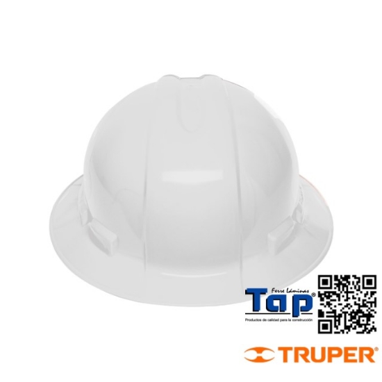 Imagen de CASCO SEGURIDAD ALA ANCHA BLANCO TRUPER