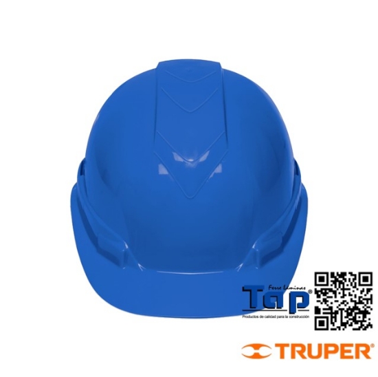 Imagen de CASCO SEGURIDAD VENTILADO AJUSTE MATRACA DE  AZUL