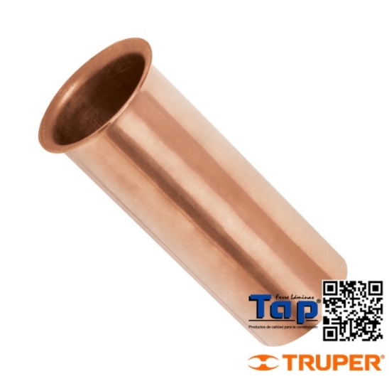 Imagen de CASQUILLO COBRE P  CONTRACANASTA FREGADERO 10 CM 038 1-1/2"