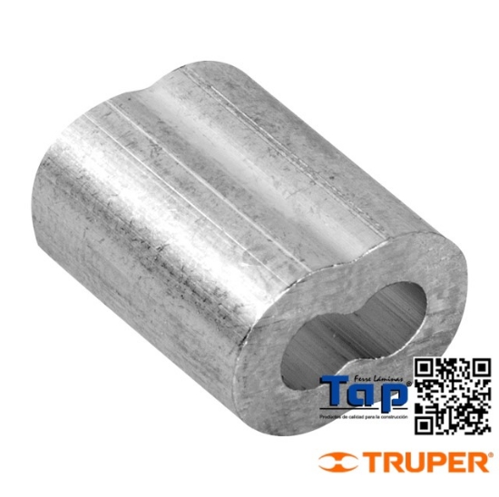 Imagen de CASQUILLO DOBLE DE ALU 002 3/32" FIERO BOL C 50