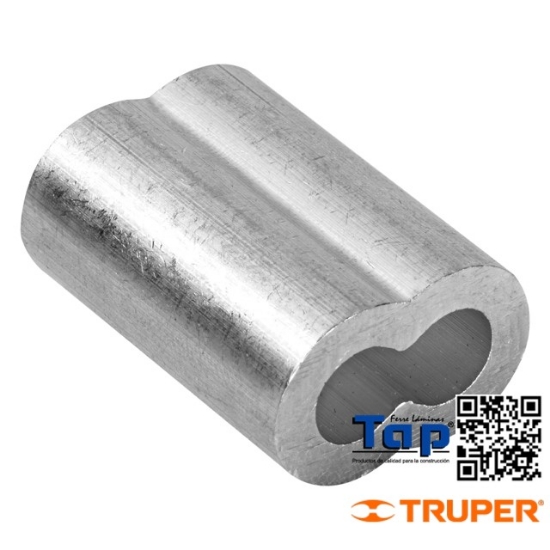 Imagen de CASQUILLO DOBLE DE ALU 006 1/4" FIERO BOL C 50