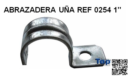 Imagen de ABRAZADERA UÑA REF 0254 1"