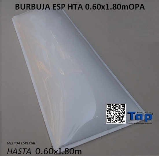 Imagen de BURBUJA ESP HTA 0.60x1.80mOPA
