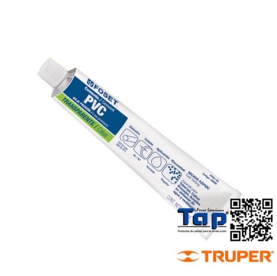 Imagen de CEMENTO P PVC EN TUBO  50 ML BAJA PRESION FOSET
