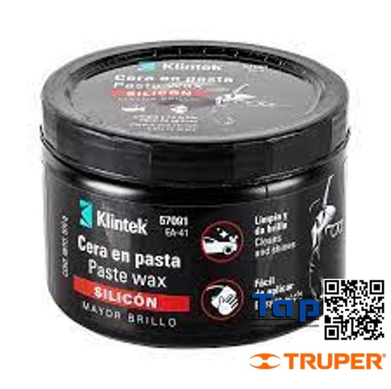 Imagen de CERA EN PASTA SILICON P AUTO 500 G KLINTEK