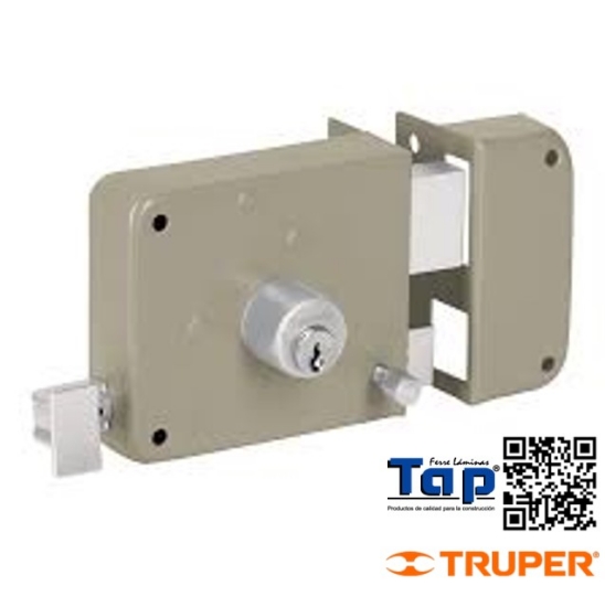 Imagen de CERRADURA SOBREPONER DER INSTALA-FACIL CAJA HERMEX