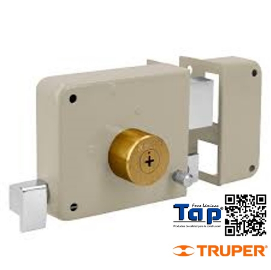 Imagen de CERRADURA SOBREPONER DER INSTALA-FACIL LLAVE TETRA BLISTER