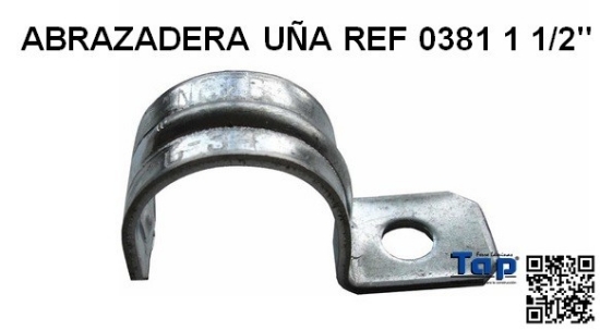 Imagen de ABRAZADERA UÑA REF 0381 1 1/2"
