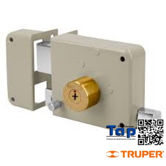 Imagen de CERRADURA SOBREPONER IZQ INSTALA-FACIL LLAVE TETRA CAJA