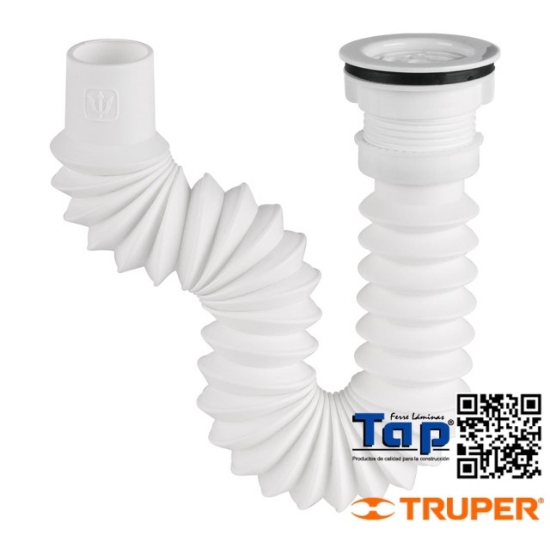 Imagen de CESPOL FLEX P FREGADERO C CONTRA 2"-1/2" POLIPR 1-1/2"