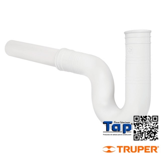 Imagen de CESPOL FLEX P FREGADERO PVC C EXT 20 CM,1-1/2"
