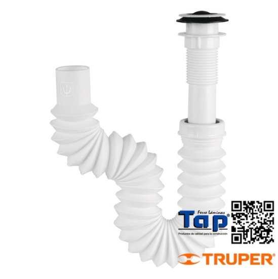 Imagen de CESPOL FLEX P LAVABO C CONTRA POLIPROP 031 1-1/4"