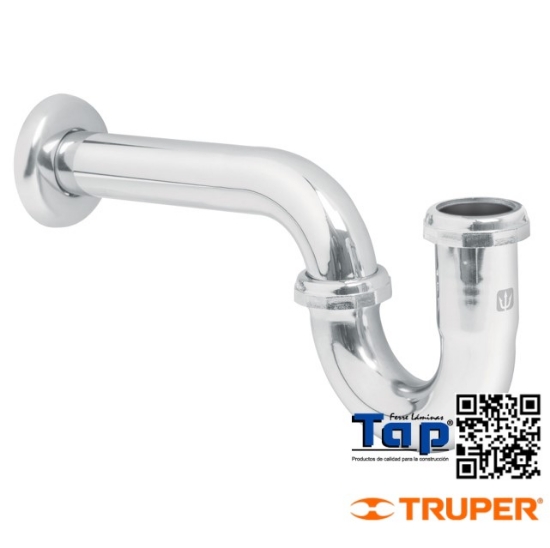 Imagen de CESPOL P LAVABO LATON SIN CONTRA CROMO 031 1-1/4" FOSET