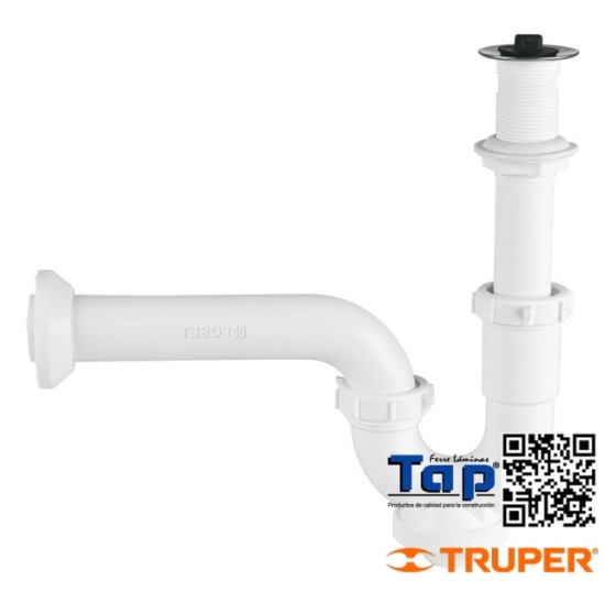 Imagen de CESPOL RIGIDO P LAVABO C CONTRA POLIPROP 031 1-1/4"