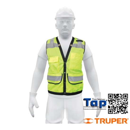 Imagen de CHALECO SEGURIDAD REF VERDE C BOLS XG EXPERT