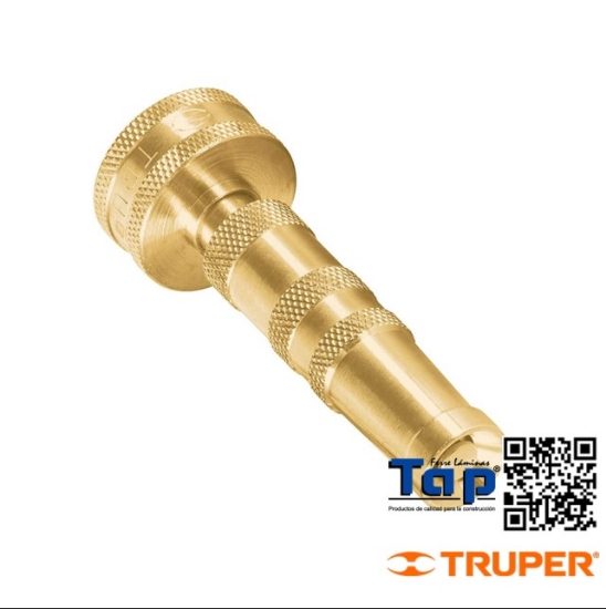 Imagen de CHIFLON 087 3-1/2"  LATON MAQUINADO P MANGUERA TRUPER