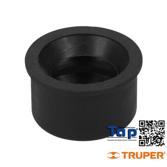 Imagen de CHUPON HULE NEGRO 050 2"X038 1-1/2" FOSET