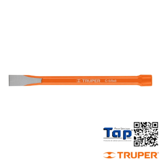 Imagen de CINCEL CORTE FRIO 015 5/8"X200 8" TRUPER