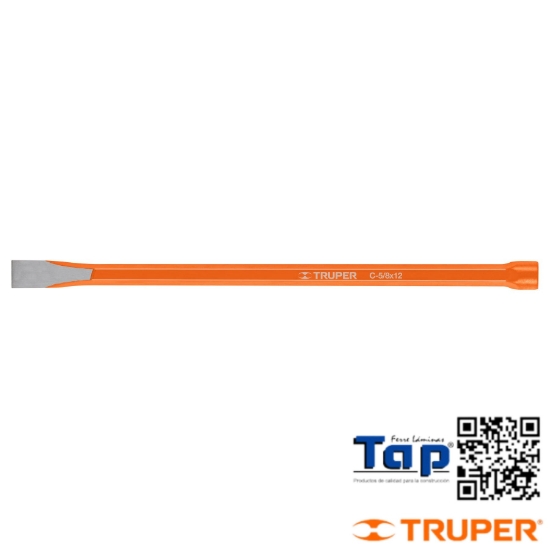 Imagen de CINCEL CORTE FRIO 015 5/8"X300 12" TRUPER