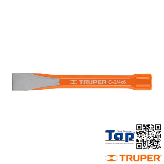 Imagen de CINCEL CORTE FRIO 019 3/4"X150 6" TRUPER
