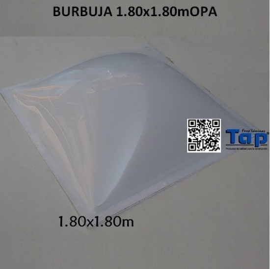 Imagen de BURBUJA 1.80x1.80mOPA