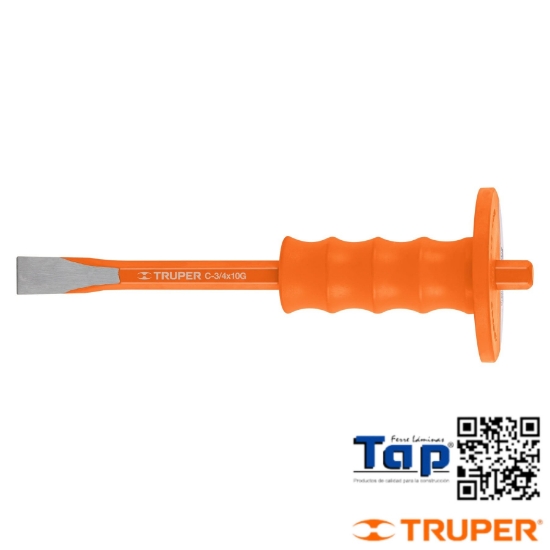 Imagen de CINCEL CORTE FRIO 019 3/4"X250 10" C GRIP TRUPER