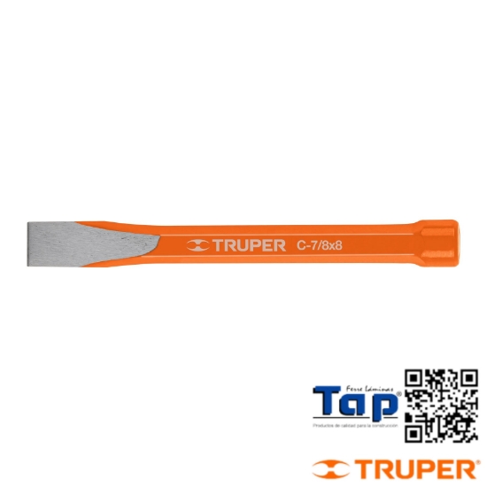Imagen de CINCEL CORTE FRIO 022 7/8"X200 8" TRUPER