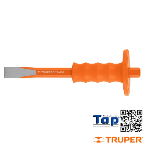 Imagen de CINCEL CORTE FRIO 022 7/8"X250 10" C GRIP TRUPER