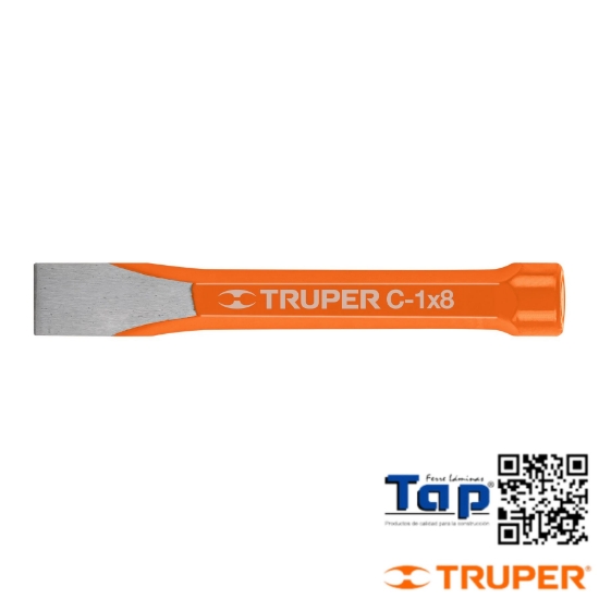 Imagen de CINCEL CORTE FRIO 025 1"X200 8" TRUPER