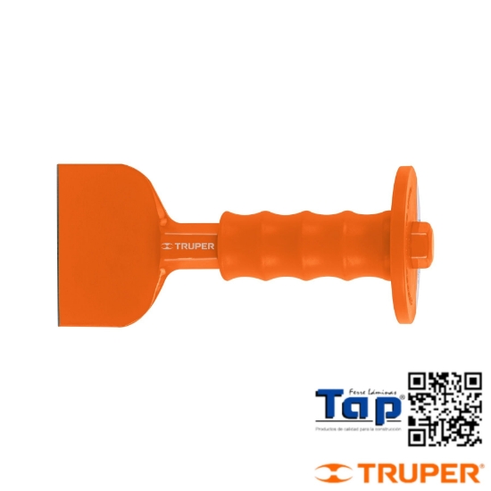 Imagen de CINCEL LADRILLERO 3-1/2"X200 8" C GRIP TRUPER