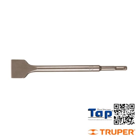 Imagen de CINCEL PLANO GRUESO SDS PLUS 038 1-1/2"X250 10" TRUPER
