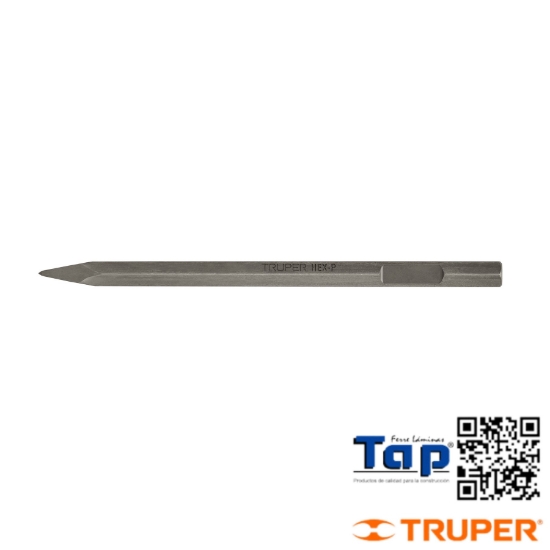 Imagen de CINCEL PTA ZANCO HEX 500 20" TRUPER