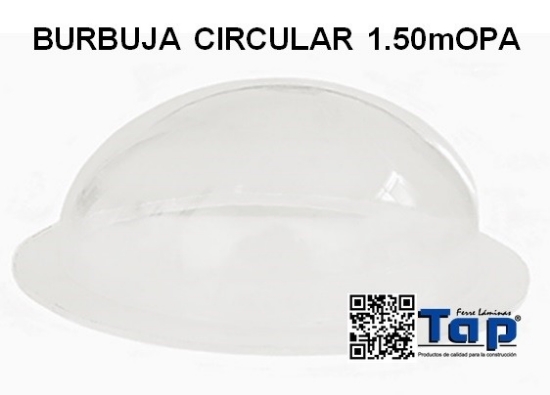 Imagen de BURBUJA CIRCULAR 1.50mOPA