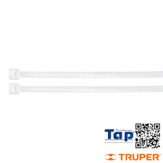 Imagen de CINCHOS PCOS  50 LB 250X4.5 MM NATURALES BOL 50
