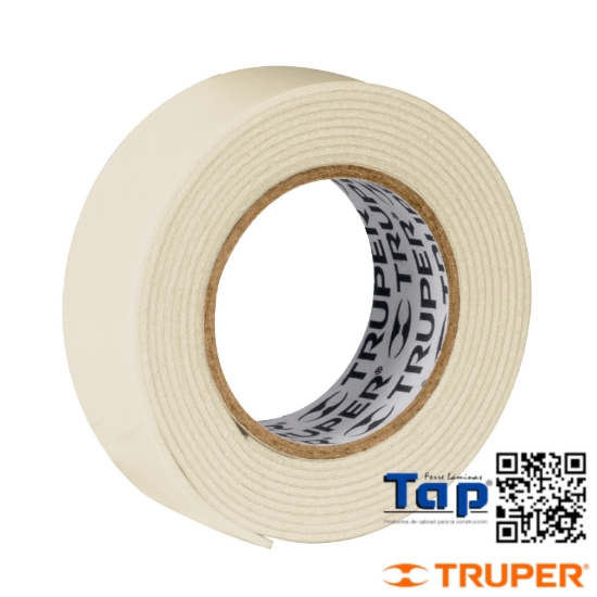 Imagen de CINTA DOBLE CARA 19 MMX 1.5 M TRUPER