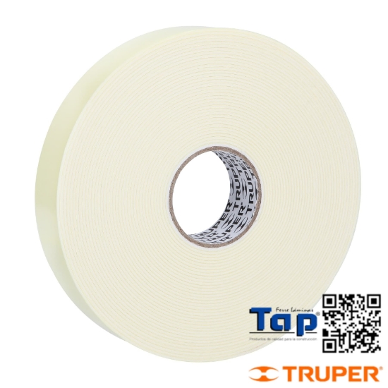 Imagen de CINTA DOBLE CARA 25 MMX10 M TRUPER