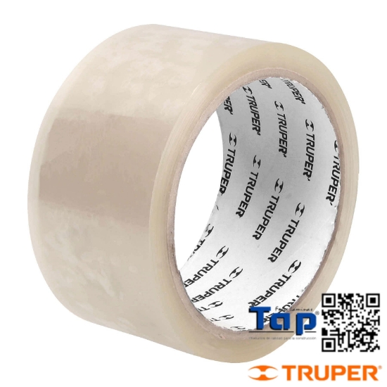 Imagen de CINTA EMPAQUE 48 MMX 40 M TRANSP TRUPER
