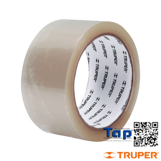 Imagen de CINTA EMPAQUE 48 MMX 50 M TRANSP TRUPER