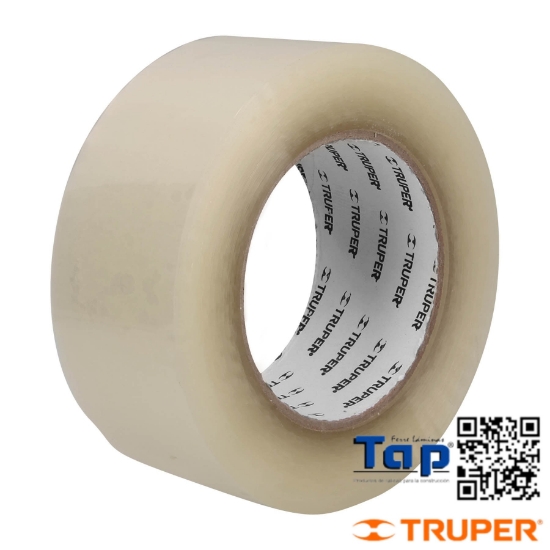 Imagen de CINTA EMPAQUE 48 MMX150 M TRANSP TRUPER