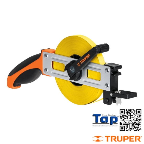 Imagen de CINTA LARGA  50 M METALICA T CRUCETA TRUPER